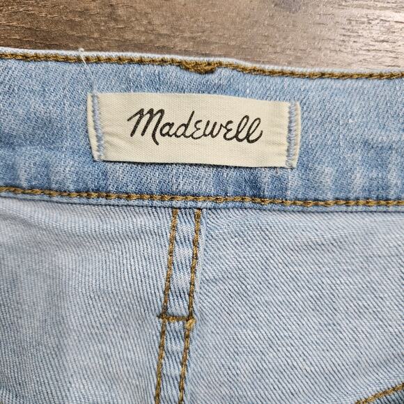 Madewell Jeans The Perfect Vintage Straight Jean Womens Size 32 Light Wash Denim - Picture 6 of 16